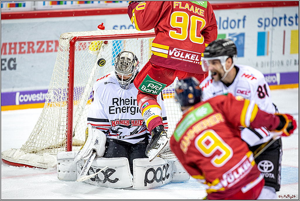 DEL; Duesseldorfer EG - Koelner Haie; Duesseldorf, 29.11.2019